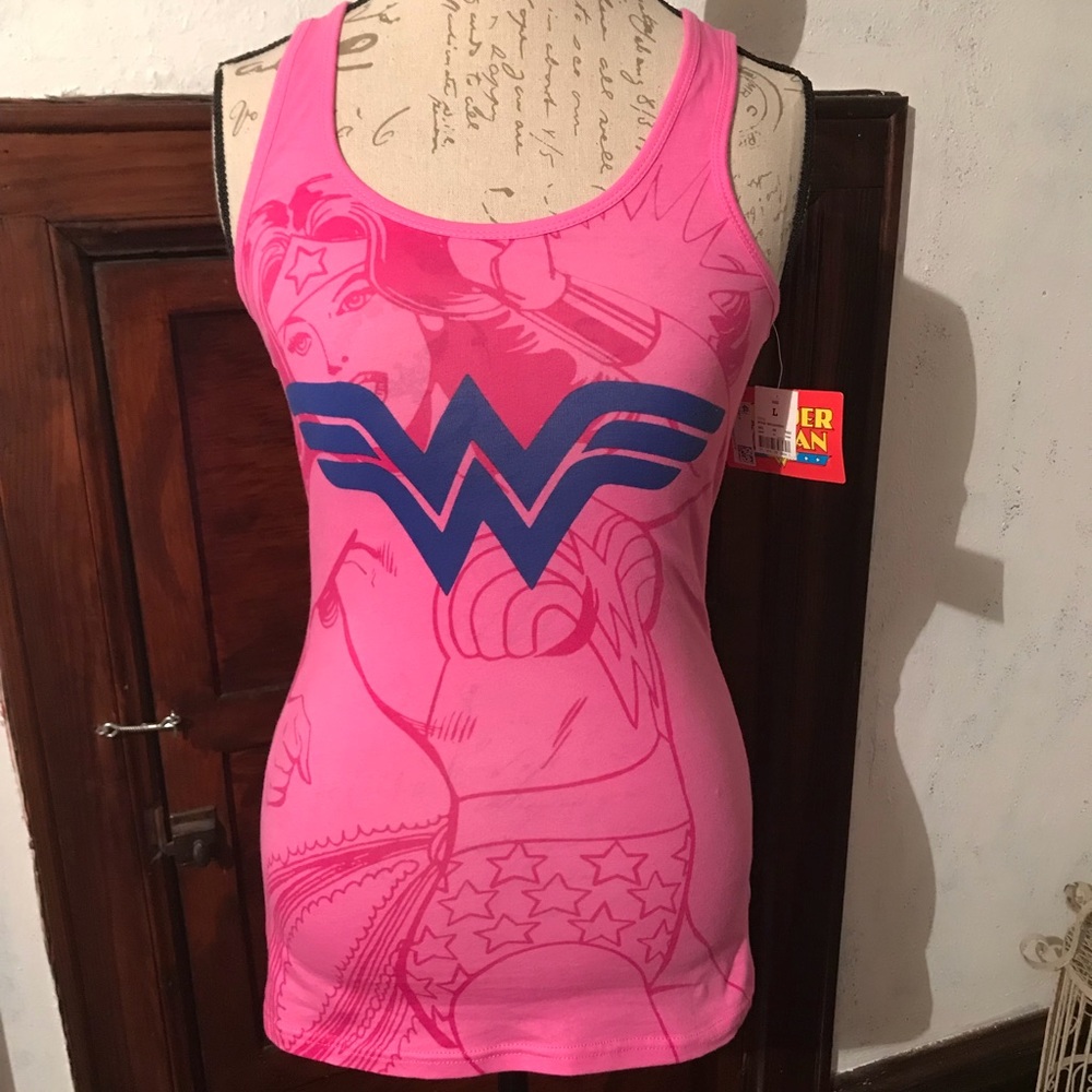 Pink Wonder Woman Tank NWT